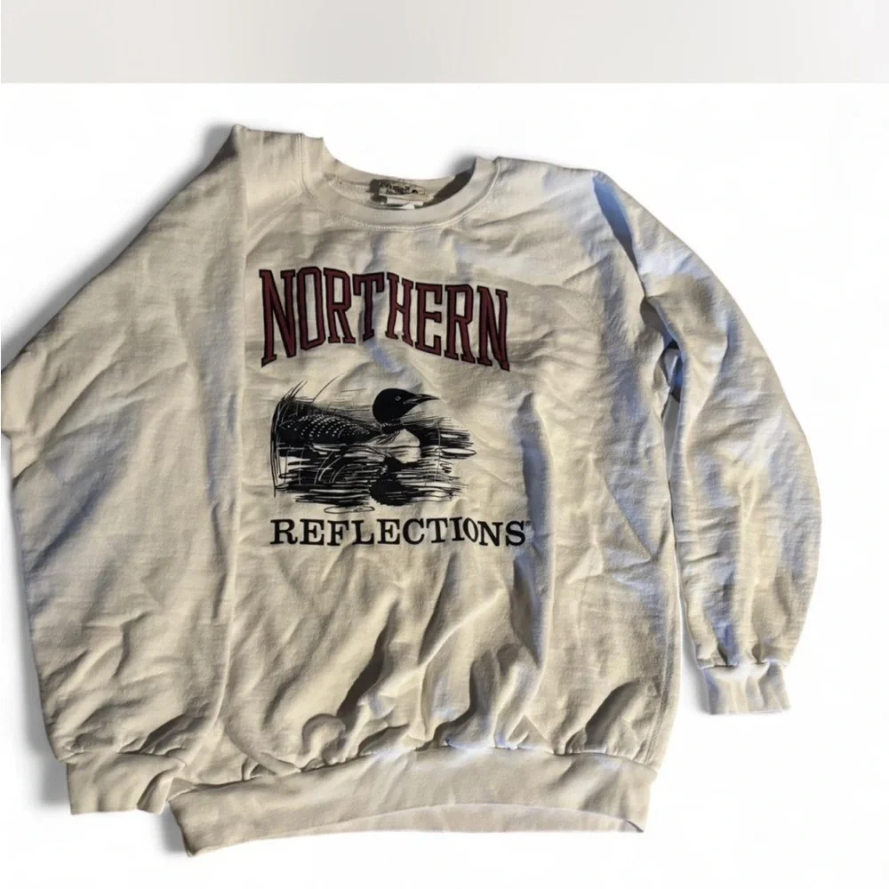 American Vintage Northern Reflections Crewneck Sweater - Picture 1 of 8